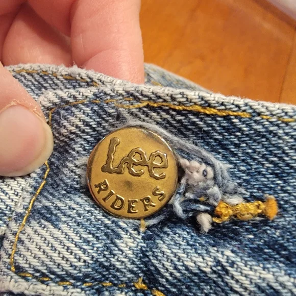 Lee's Vintage  Womens Lee Riders Size 10 M, Made In USA RN 34783 100% Cotton - Picture 8 of 10